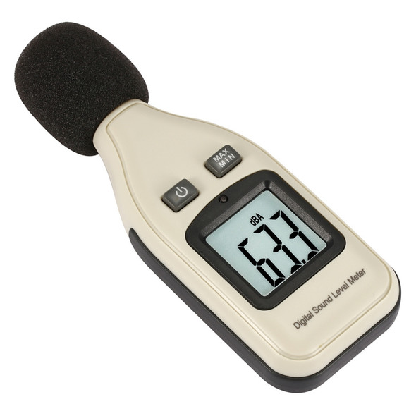 Digital Sound Level Meter (Range: 30~130dBA)(Beige)