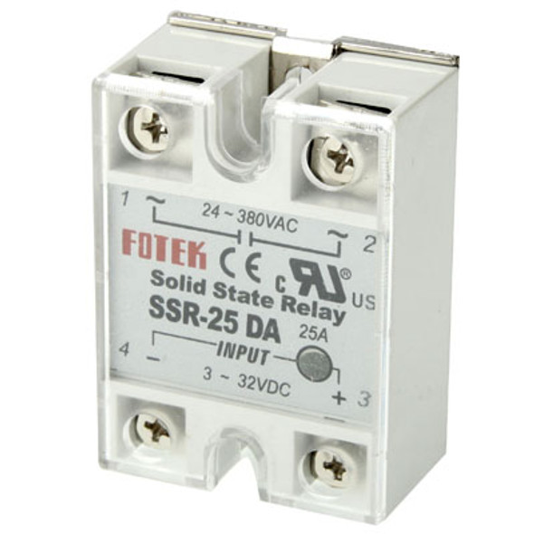 SSR-25DA Solid State Relay For PID Temperature Controller