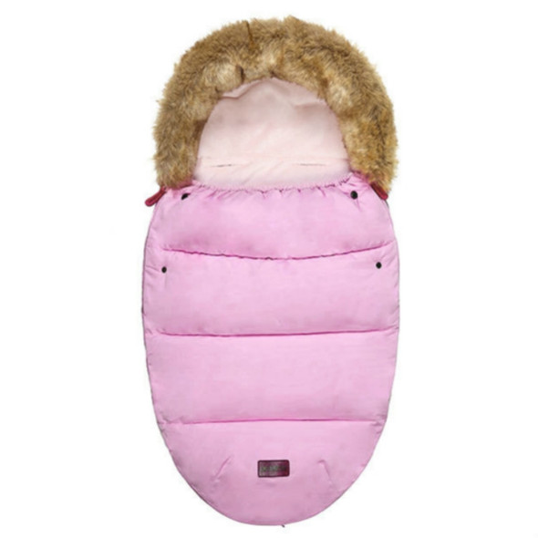 Keep Warm Waterproof Windproof Baby Sleeping Bag(Pink)