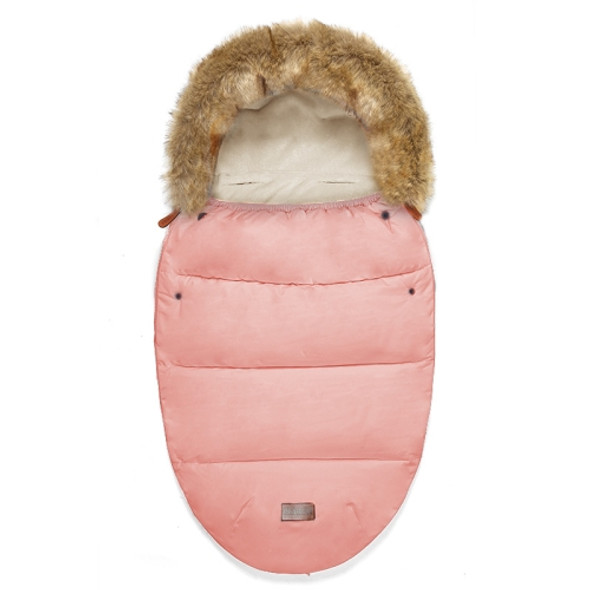 Keep Warm Waterproof Windproof Baby Sleeping Bag(Rose Pink)