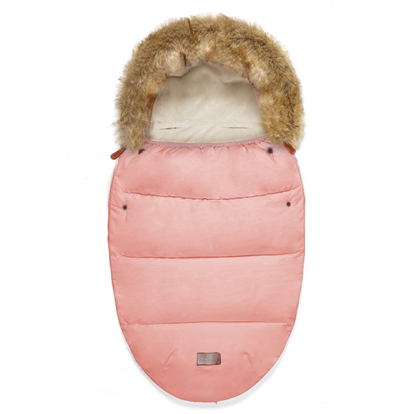 Keep Warm Waterproof Windproof Baby Sleeping Bag(Rose Pink)