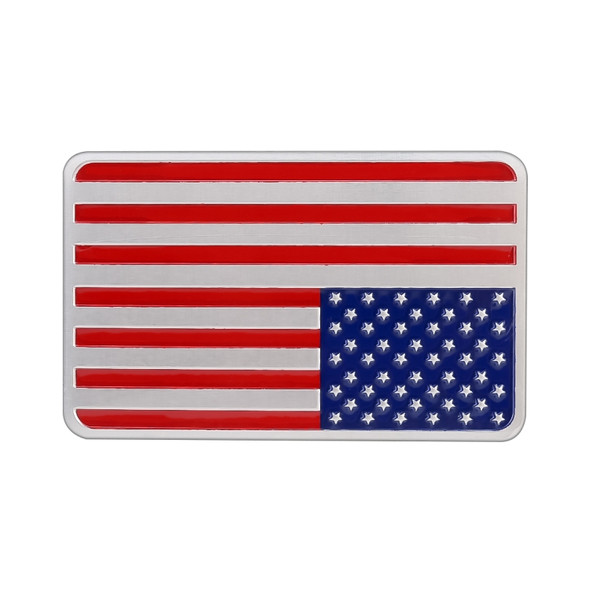 Car-Styling Rectangle Shape USA Flag Pattern Random Decorative Sticker