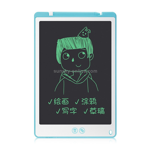 12-inch LCD Writing Tablet, Supports One-click Clear & Local Erase (Blue)