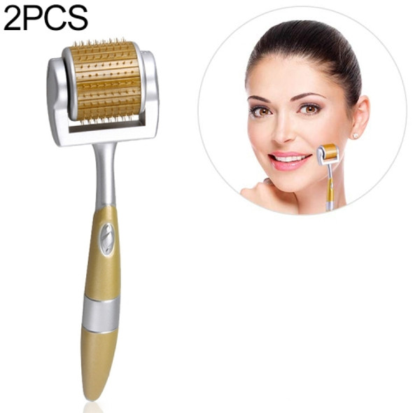2 PCS ZGTS192 Titanium Alloy Microneedle Facial Repair Nano Roller Instrument, Specification:1.0MM