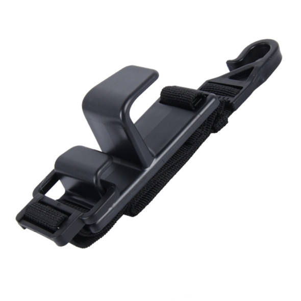 SHUNWEI SD-2512 Car Headrest Hook Universal Adjustable Car Back Seat Headrest Hanger Holder Hook for Bag Purse Cloth Grocery(Black)