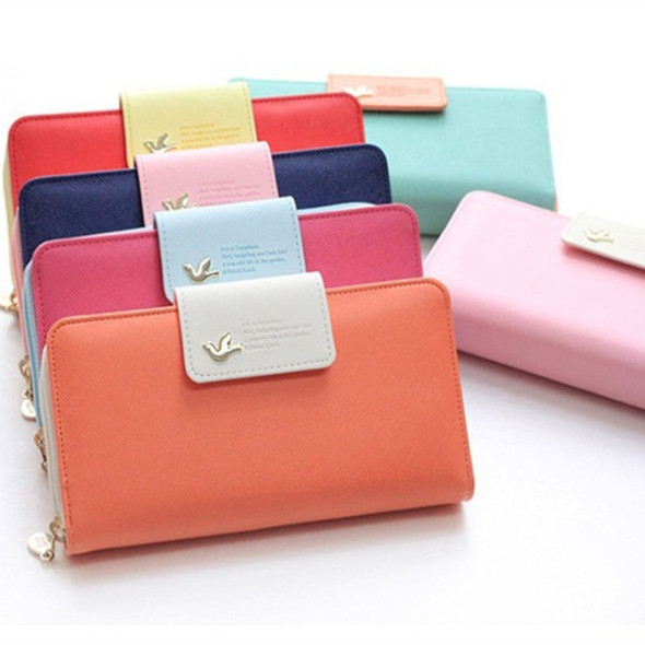 Long Women Wallets Card Holder Female Clutch Women(Pink)