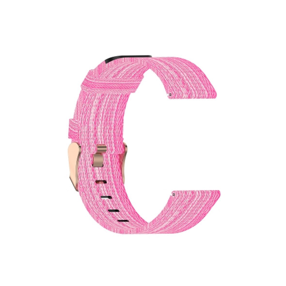 For Garmin Vivoactive 3 Nylon Strap(Pink)