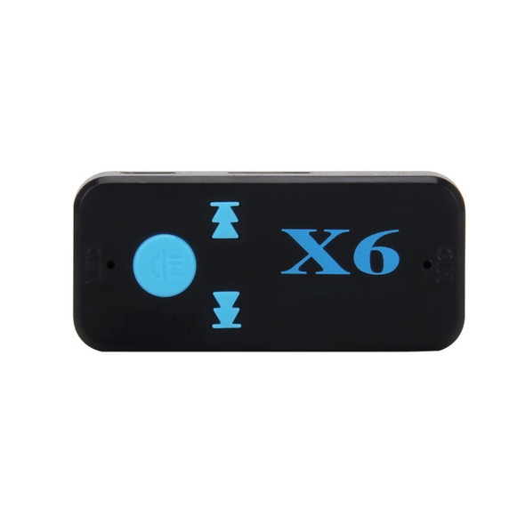 HQX6 Car Bluetooth V4.1 Audio Music Player Receiver Adapter, Support Wireless Hands-free & TF Card & USB Charge