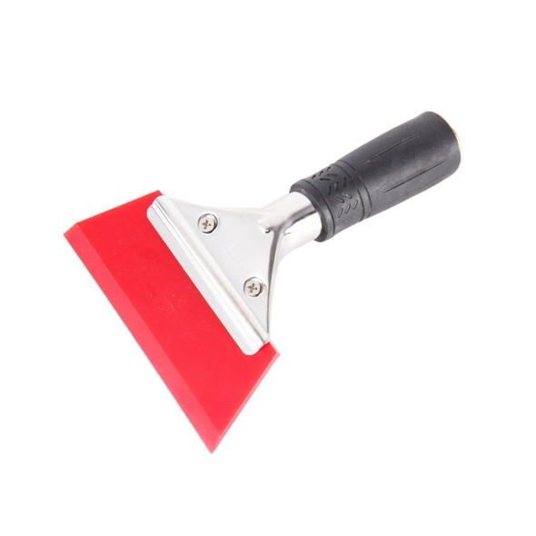 For Short Handle Tendon Scraper Car Film Tools Wiper Plate Glass Cleaning Tool(Red)