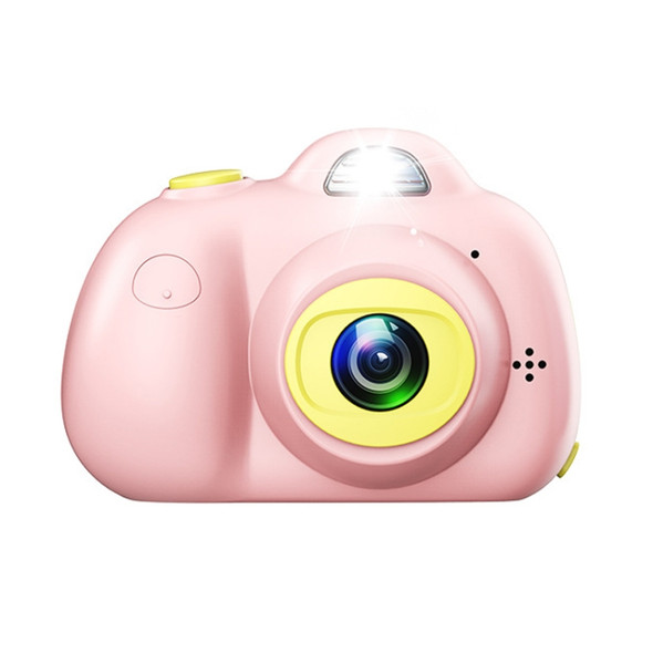 KOOOL-D6 Dual 800W Pixel Lens Digital Sports Small Camera with 2.0 inch Screen for Children, Without Memory(Pink)