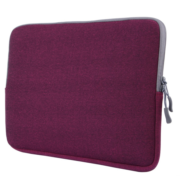 For Macbook Pro 13.3 inch Laptop Bag Soft Portable Package Pouch (Purple)