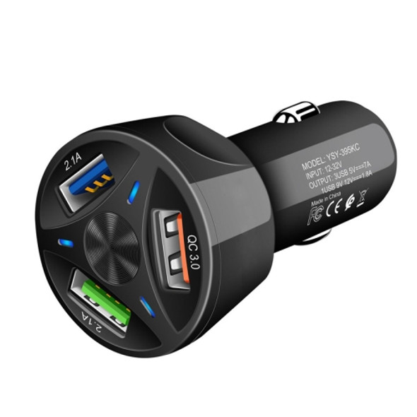 STARTRC 3 USB Ports Car Charger  for DJI MAVIC mini (Black)