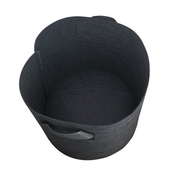 15 Gallon Planting Grow Bag Thickened Non-woven Aeration Fabric Pot Container with Handle
