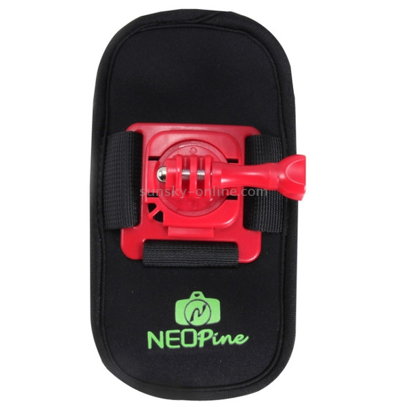 NEOPine Fashionable 360 Degree Rotation Diving Material Camera Belt / Shoulder Harness for GoPro HERO4 /3+ /3 /2 /1, Xiaomi Yi, SJCAM SJ6000 / SJ5000 / SJ5000 WIFI / SJ4000 Sport Camera(Red)