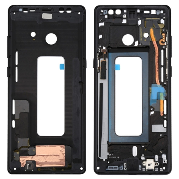 Front Housing LCD Frame Bezel Plate for Galaxy Note 8 / N950(Black)