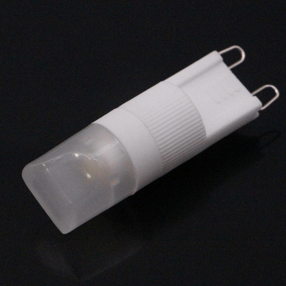 G9 2W 80-100LM Dimmable Ceramic Light Bulb, 1 High Power LED, Warm White Light, AC 220V