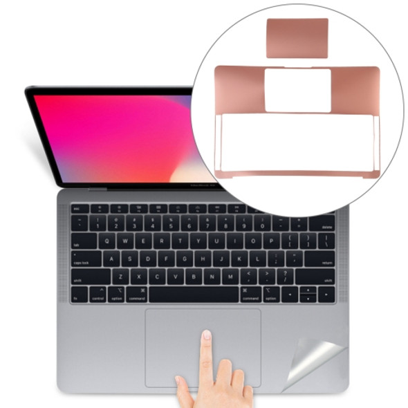 Palm & Trackpad Protector Full Sticker for MacBook Air 13 (A1932) (Rose Gold)