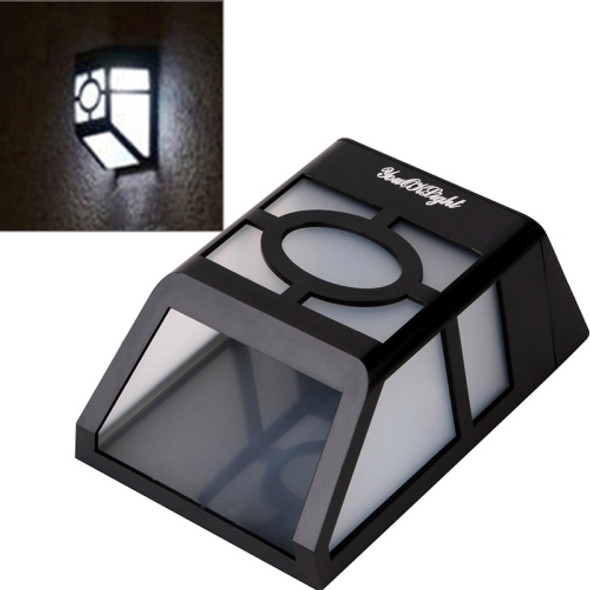 Outdoor High Power 0.2W Solar Lantern Light, 2 LED  Fence Lamp Solar Wall Mounted Light