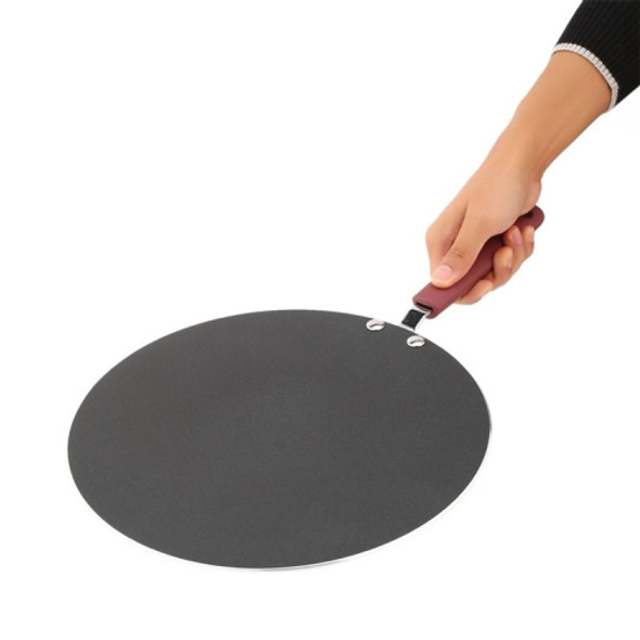 Pancake Fruit Pan Non Stick Pan Steak Frying Pan Multigrain Pancake Baking Tool, Size:30cm(Black)