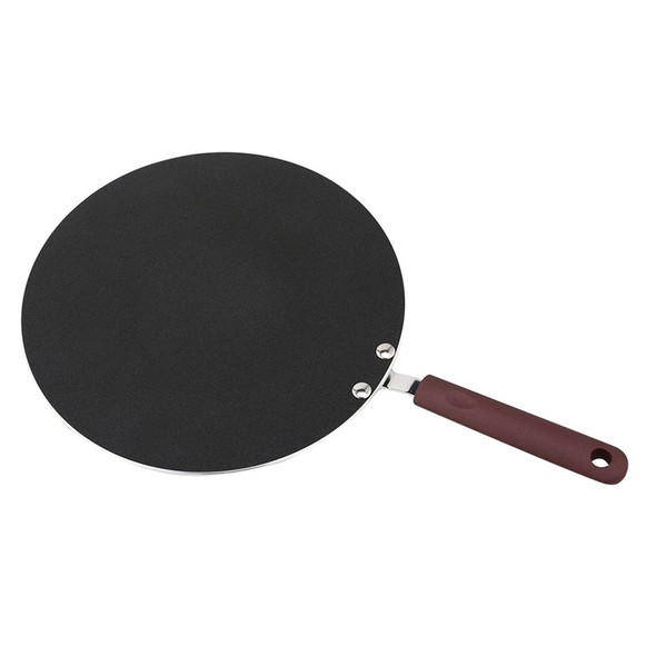 Pancake Fruit Pan Non Stick Pan Steak Frying Pan Multigrain Pancake Baking Tool, Size:32cm(Black)