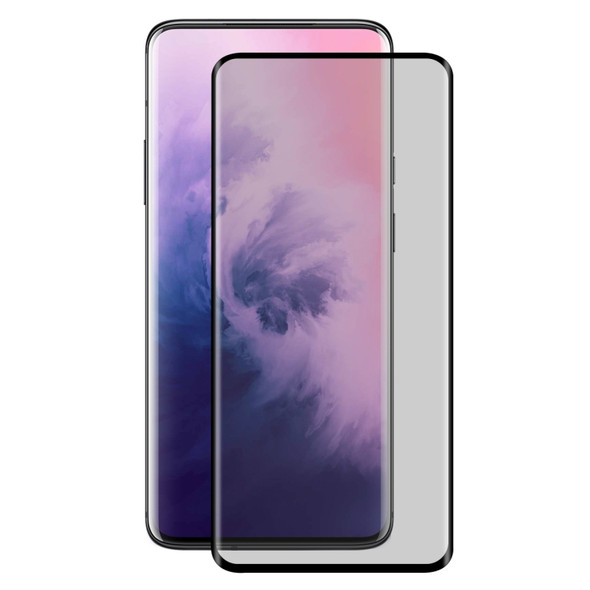ENKAY Hat-Prince 0.26mm 9H Surface Hardness 3D Privacy Anti-glare Full Screen Tempered Glass Protective Film for OnePlus 7 Pro