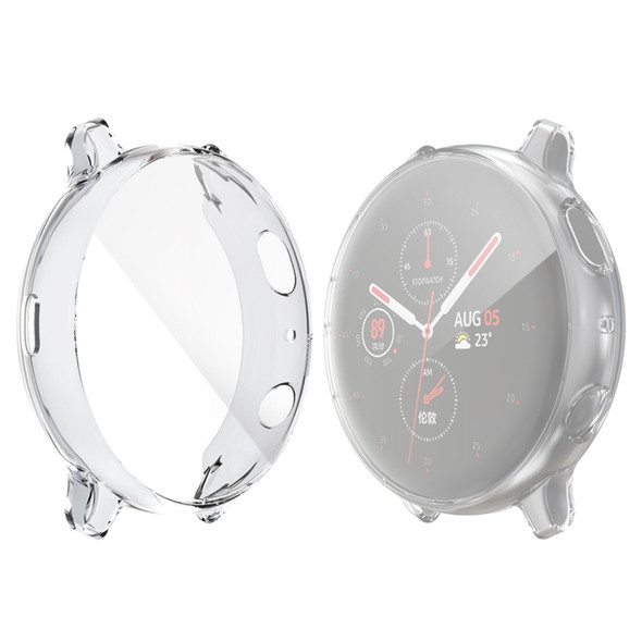 For Galaxy Watch Active 2 44mm ENKAY Hat-prince Full Coverage Transparent TPU Case