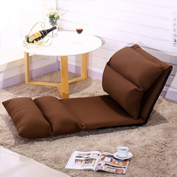 Folding Bed Living Room Modern Lazy Couch Furniture Floor Gaming Chair Sleeping Sofa Bed(Coffee)