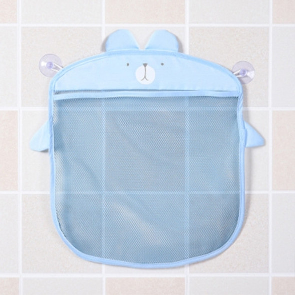 Multi-function Sundries Storage Bag Baby Bathroom Mesh Bag for Toys( Blue )