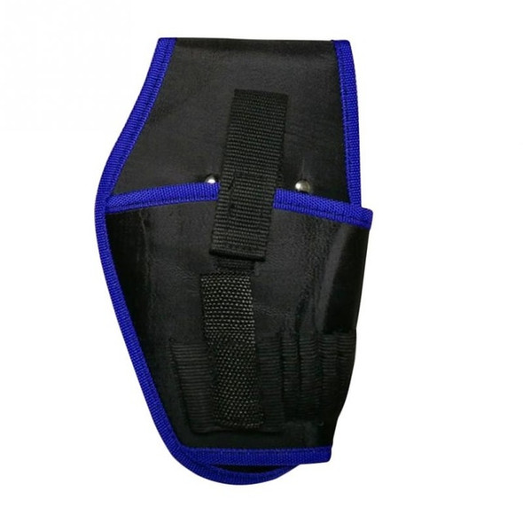 Portable Cordless Drill Holder Drill Cordless Screwdriver Waist Power Tool Bag Drill Waist Tool Belt Bag(Blue)