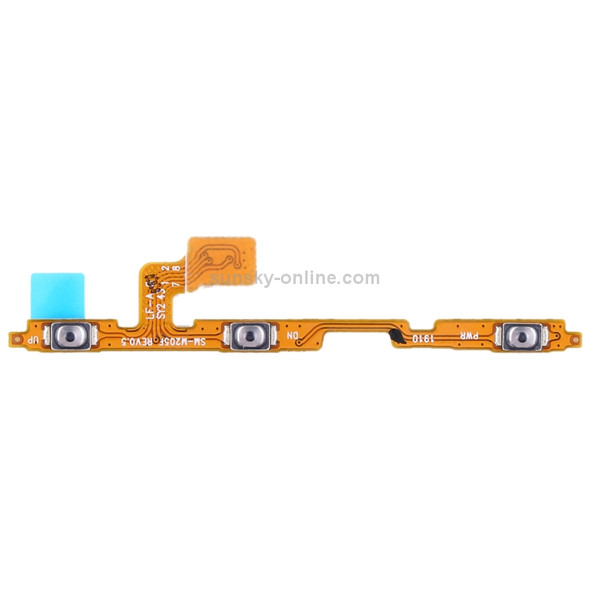 Power Button & Volume Button Flex Cable for Galaxy M20