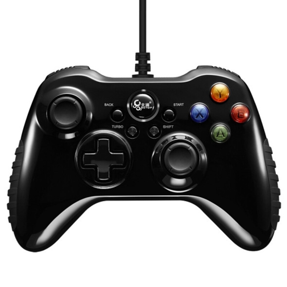 BETOP Electric Competition Battle PC Game Wired Handle Controller(Black)