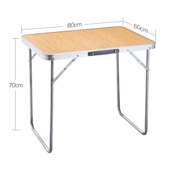 Outdoor Folding Table Home Simple Table Portable Table, Size:70x80x60cm