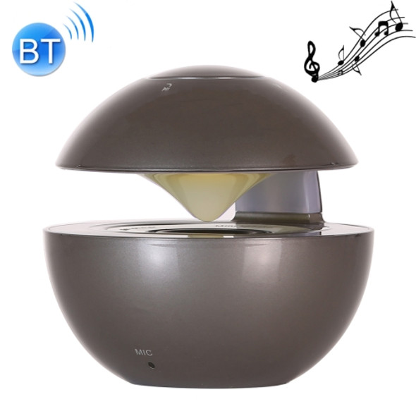 BT-118 Mini Wireless Bluetooth Speaker with Breathing Light, Support Hands-free / TF Card / AUX (Grey)