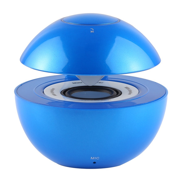 BT-118 Mini Wireless Bluetooth Speaker with Breathing Light, Support Hands-free / TF Card / AUX (Blue)