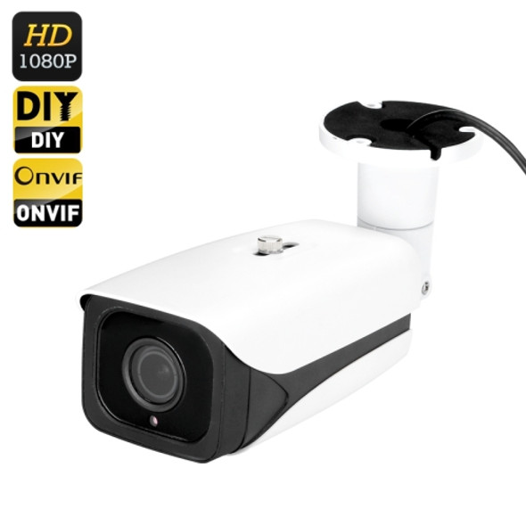 COTIER TV-651eH5/IP AF POE H.264++ 5MP IP Camera Auto Focus 4x Zoom 2.8-12MM Lens Surveillance Cameras(White)