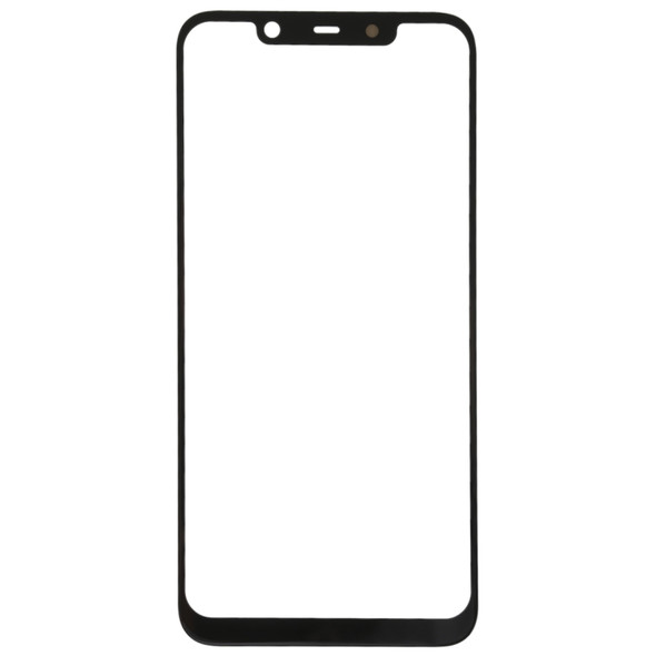 Front Screen Outer Glass Lens for Nokia X7 / 8.1 / 7.1 Plus TA-1131(Black)