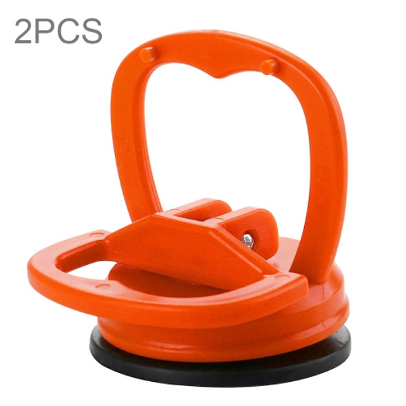 2 PCS Mini Car Dent Repair Puller Suction Cup Bodywork Panel Sucker Remover Tool(Orange)