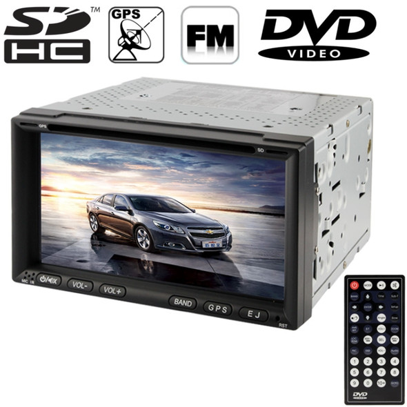 6.95 inch High Definition Digital TFT Display Touch Screen Car MP4 / DVD Player with Remote Controller, Support GPS / Bluetooth / TV System / USB / SD Card / Aux In (ZY-6911)