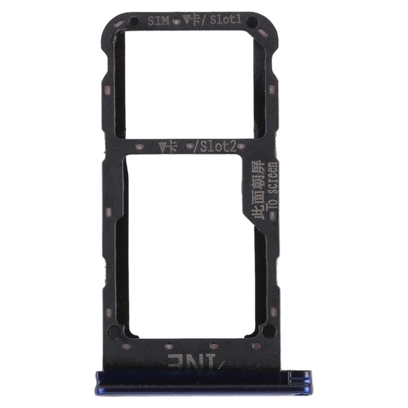 SIM Card Tray for Huawei P smart + / Nova 3i(Blue)