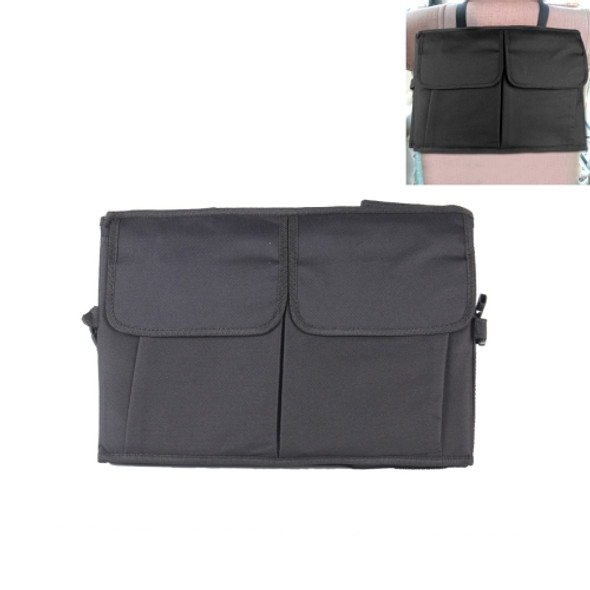 Car Back Seat Hanger Car Headrest Bag, Size: 38.7*28*3cm(Black)