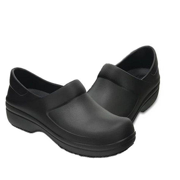 Chef Shoes Non-slip Kitchen Shoes Canteen Chef Cleaning Work Shoes Hotel Work Shoes, Size:38(Black)