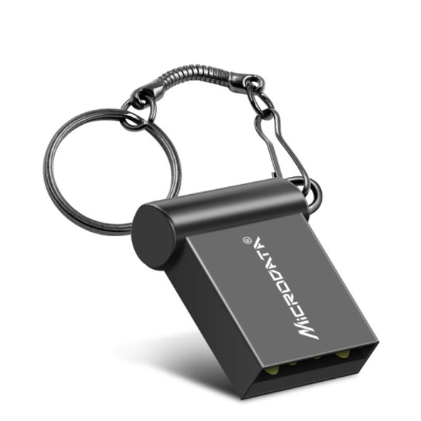 MiCRODATA 16GB USB 2.0 Computer and Car Two-use Mini U Disk (Black)
