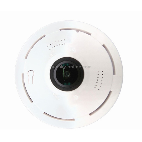 360 Degrees Wide-angle Panoramic WiFi Camera 960P Home Monitoring Camera without Memory