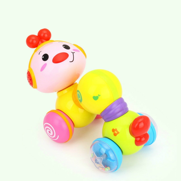 Cute Crawling Caterpillar Children Puzzle Early Education Music Toy