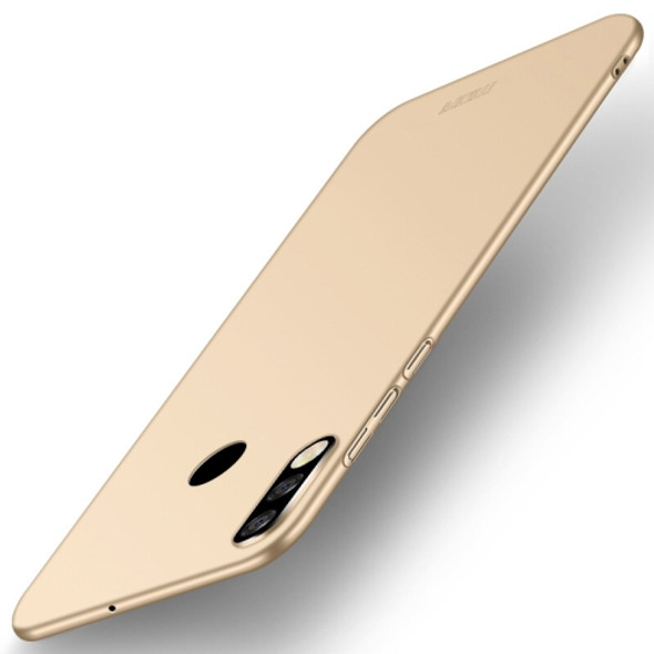 MOFI Frosted PC Ultra-thin Full Coverage Case for Huawei P30 Lite (Gold)