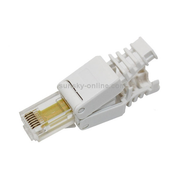 Tool-free Crimping RJ-45 Connector Modular Plug, Short Version UTP Cat6