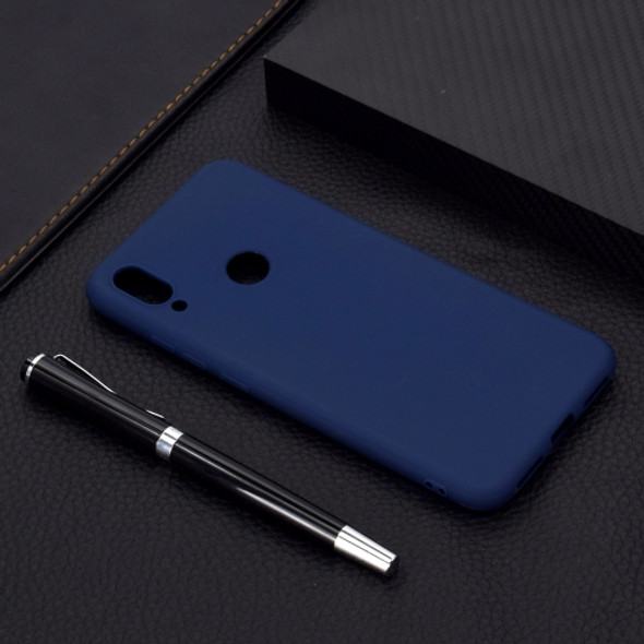 For Xiaomi Redmi Note 7 Candy Color TPU Case(Blue)