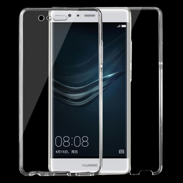 For Huawei  P9 0.75mm Double-sided Ultra-thin Transparent TPU Protective Case(Transparent)