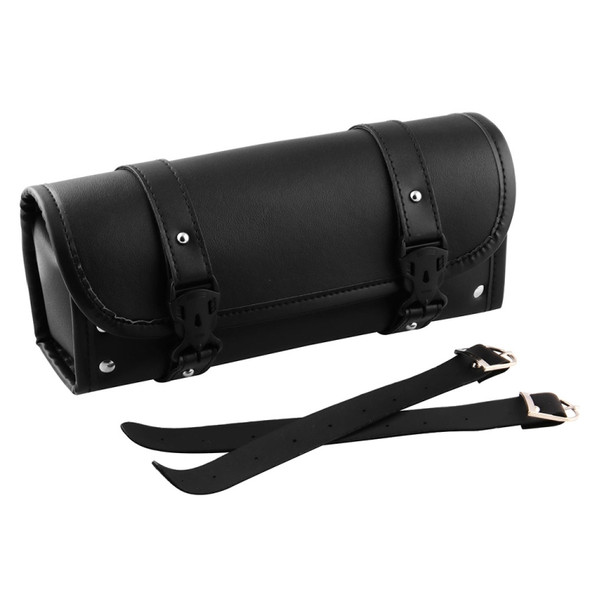 MB-OT012-BK Motorcycle Modification Accessories Universal PU Leather Waterproof Tool Bag, Size: 30.5 x 12 x 9cm