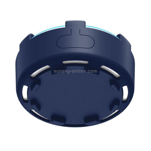 CH008 Amazon Echo Dot 2 Bluetooth Speaker Silicone Case Amazon Protection Cover(Dark Blue)